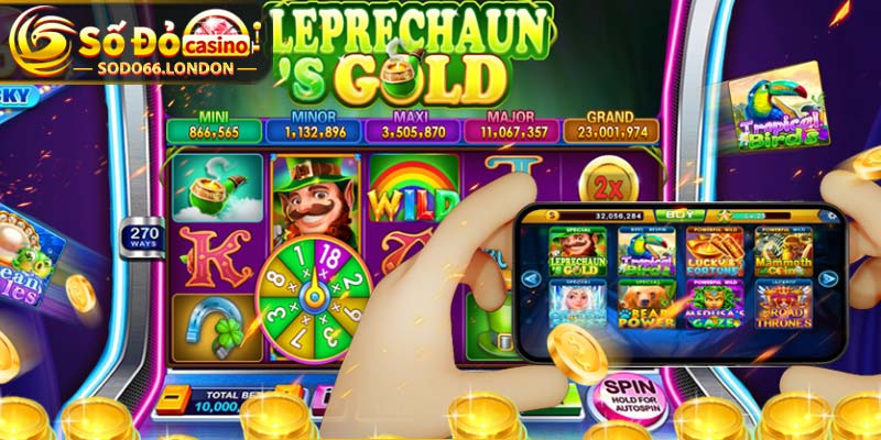 Sảnh Nổ Hũ Next Spin sở hữu giao diện đẹp mắt, âm thanh đỉnh cao